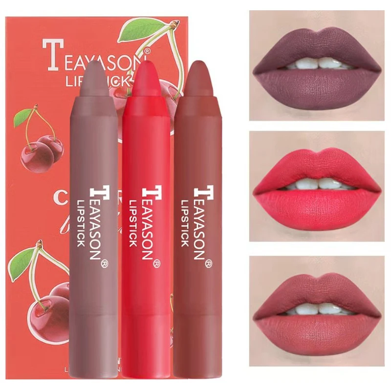 

12 Colors Lips Makeup Lipstick Lip Gloss Long Lasting Moisture Cosmetic Lipstick Red Lip Matte Lipstick Waterproof