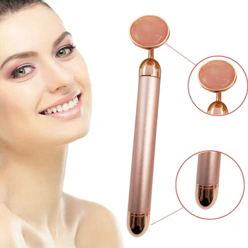 Beauty Bar Vibration Facial Roller Electric Massage Jade Head Anti-wrinkle Tool MH88
Beauty Bar Vibration Facial Roller Electric Massage Jade Head Anti-wrinkle Tool MH88