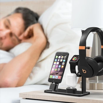 Headphone Stand with USB Charger Desktop Gaming Headset Holder Hanger with USB Charging Station,Suitable for Gaming, DJ, Wireles
Headphone Stand with USB Charger Desktop Gaming Headset Holder Hanger with USB Charging Station,Suitable for Gaming, DJ, Wireles