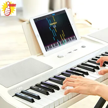 Smart Electronic Organ Beginner Music Instrument APP Smart Playing Education 61-Key Sensing with MFI Certification
Smart Electronic Organ Beginner Music Instrument APP Smart Playing Education 61-Key Sensing with MFI Certification