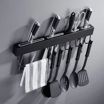1Pc Stainless Steel Kitchen Storage Rack Wall-mounted Knife Holder Kitchenware Organizer
1Pc Stainless Steel Kitchen Storage Rack Wall-mounted Knife Holder Kitchenware Organizer