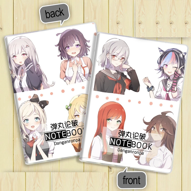 Аниме Danganronpa Косплэй Тетрадь Nagito Komaeda Дзюнко Эносима Mikan Tsumiki Kokichi Ouma книги для