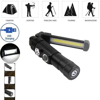 Flashlight 360 Rotation LED Waterproof Light USB Rechargeable Flashlight Work Light lanterna led flashlight linterna zaklamp
Flashlight 360 Rotation LED Waterproof Light USB Rechargeable Flashlight Work Light lanterna led flashlight linterna zaklamp