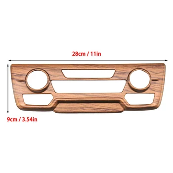 1 X Peach Wood Grain Center Console CD Panel Cover Trim For Honda CRV CR-V 2017-2019 Universal ABS Plastic Interior Decoration
1 X Peach Wood Grain Center Console CD Panel Cover Trim For Honda CRV CR-V 2017-2019 Universal ABS Plastic Interior Decoration