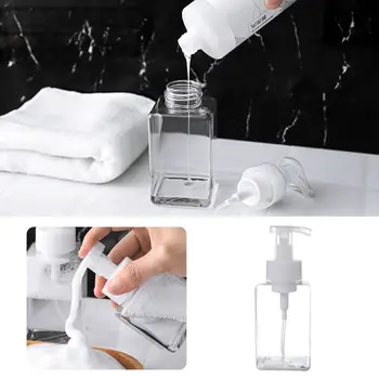 250ml/400ml Foaming Hand Soap Dispensers Press-Type Empty Pump Bottle Liquid Mousses Refillable Containers Facial Cleanser Foame
250ml/400ml Foaming Hand Soap Dispensers Press-Type Empty Pump Bottle Liquid Mousses Refillable Containers Facial Cleanser Foame