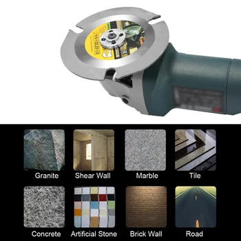 New 115mm 3 Teeth Circular Saw Web Grinding Machine Grinder Saw Disc Carbide Tipped Wood Cutting Blade Power Tool Accessories
New 115mm 3 Teeth Circular Saw Web Grinding Machine Grinder Saw Disc Carbide Tipped Wood Cutting Blade Power Tool Accessories