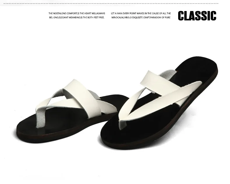 MEN'S Sandals Genuine Leather Sandals Men's Breathable Casual Leather Sandals 2018 New Products Korean-style Fashion Cowhide Fli
MEN'S Sandals Genuine Leather Sandals Men's Breathable Casual Leather Sandals 2018 New Products Korean-style Fashion Cowhide Fli
