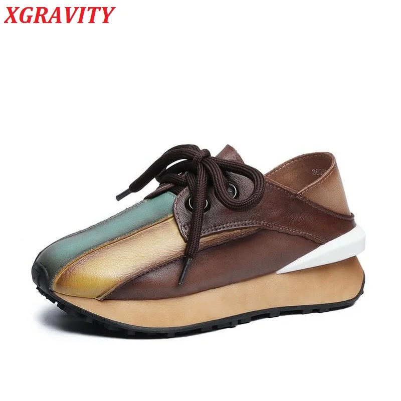 a287 2022 New Spring Summer Genuine Leather Mix Color Leisure Sneakers Fashion Casual Footwear Ethnic Round Toe Sports Shoes
a287 2022 New Spring Summer Genuine Leather Mix Color Leisure Sneakers Fashion Casual Footwear Ethnic Round Toe Sports Shoes
