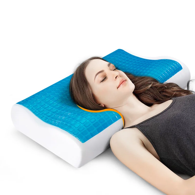 Гелевая подушка с эффектом памяти охлаждающая гелевая Подушка для сна