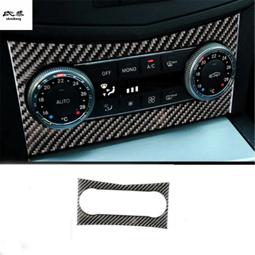 1PC Epoxy Glue Real Carbon Fiber Air Conditioning Control Panel Cover For 2007-2010 Mercedes Benz W204 C200 C300 C180 C260 C63
1PC Epoxy Glue Real Carbon Fiber Air Conditioning Control Panel Cover For 2007-2010 Mercedes Benz W204 C200 C300 C180 C260 C63