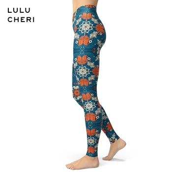 

Women Aztec Ethnic Indie Folk Printed Leggings 2019 Fashion Sexy Female Brushed Buttery Soft Skinny Elasticity Fitness Trousers