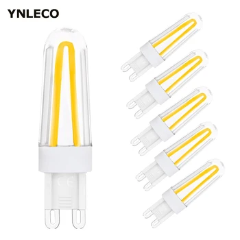 6pcs G9 LED Bulb 3W 220V 110V Dimmable Filament COB LED G9 Lamp 4LED Super Bright Replace 35W Halogen for Chandelier Light
6pcs G9 LED Bulb 3W 220V 110V Dimmable Filament COB LED G9 Lamp 4LED Super Bright Replace 35W Halogen for Chandelier Light