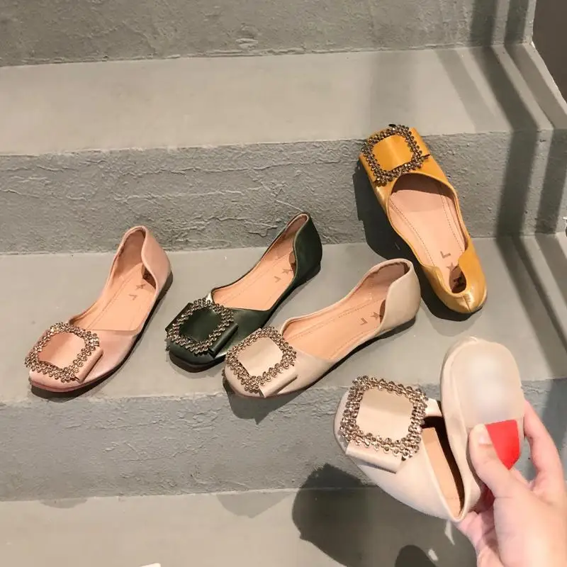 Online Celebrity Square Head Shoes Women's 2019 Metallic Decoration Korean-style Versatile New Style Summer Artificial Pu30 Days
Online Celebrity Square Head Shoes Women's 2019 Metallic Decoration Korean-style Versatile New Style Summer Artificial Pu30 Days