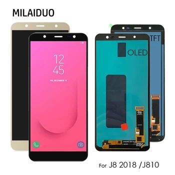 

AMOLED/ Incell TFT LCD For Samsung Galaxy J8 2018 J810 SM-J810 LCD Display Touch Screen Digitizer Assembly J810 LCD Replacement