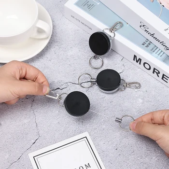 1 PC Retractable ID Card Badge Reel Chrome Metal Door Pass Holder Retractable Chain Work Card Keychain Anti-Lost Clip
1 PC Retractable ID Card Badge Reel Chrome Metal Door Pass Holder Retractable Chain Work Card Keychain Anti-Lost Clip