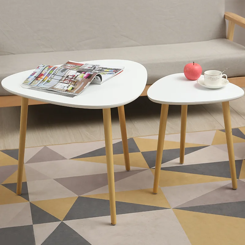 Round and triangle coffee table camel with three Legs of wood side table livingroom bed room simple furniture
Round and triangle coffee table camel with three Legs of wood side table livingroom bed room simple furniture