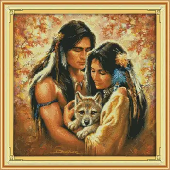Joy Sunday Tender&Soft As Water Couple Figure Pattern Printed Canvas Cross Stitch Kit DMC 14CT Fabric Counted Embroidery Thread
Joy Sunday Tender&Soft As Water Couple Figure Pattern Printed Canvas Cross Stitch Kit DMC 14CT Fabric Counted Embroidery Thread