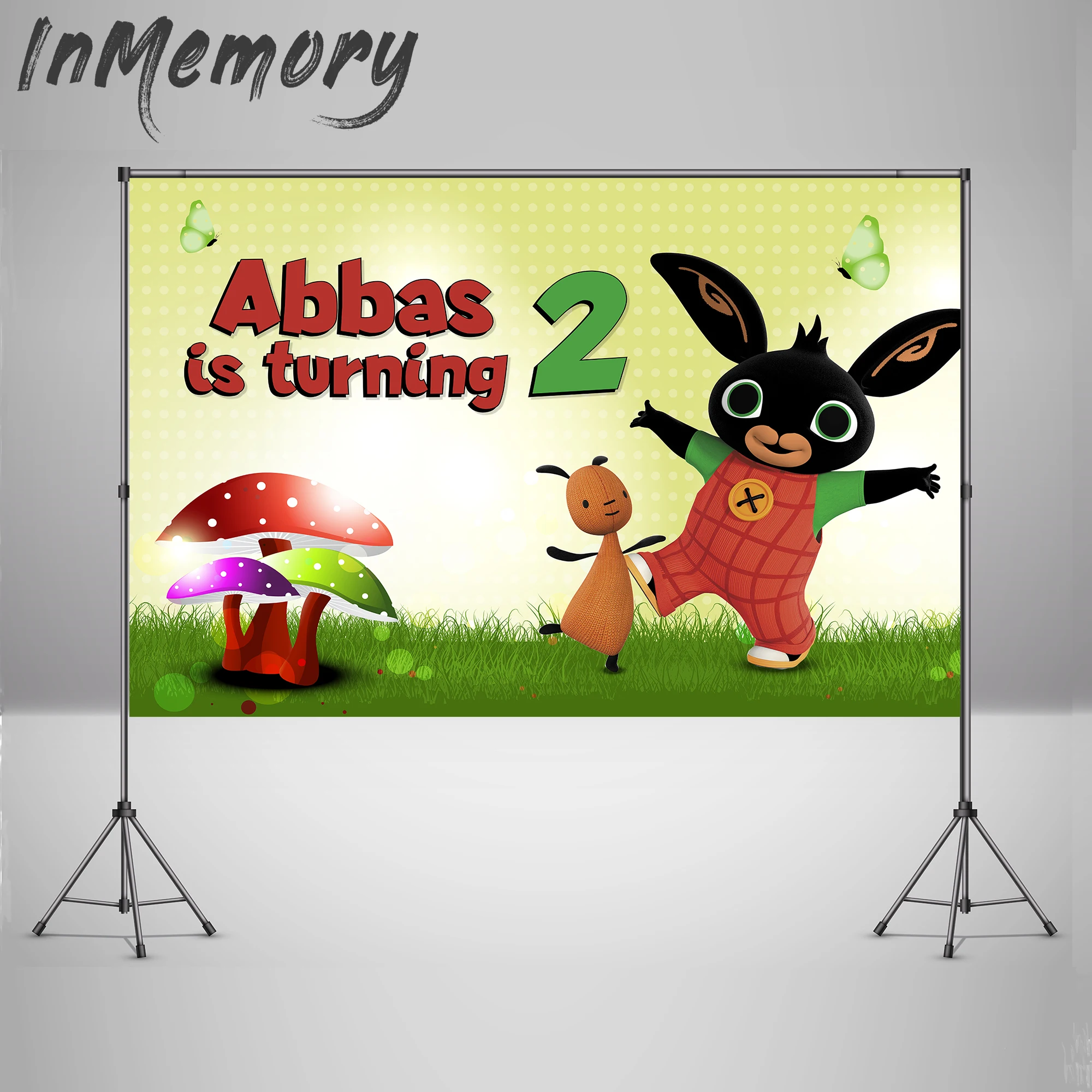 Vinyl Photocall Photography Background Bing Bunny Backdrop for Birthday Party Decor Custom Newborn Children Birthday Banner
Vinyl Photocall Photography Background Bing Bunny Backdrop for Birthday Party Decor Custom Newborn Children Birthday Banner