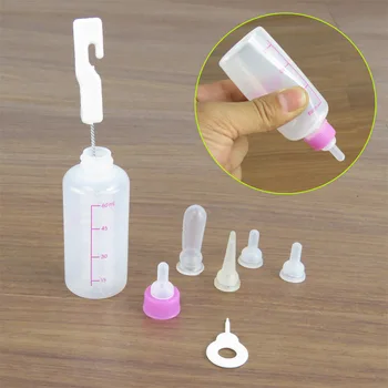 60ML Pet Milk Bottle Nipple Pacifier Water Nursing Pet Supplies Small Pet Water Feeding Dog Cat Baby Feeding Tool Cleaning Brush
60ML Pet Milk Bottle Nipple Pacifier Water Nursing Pet Supplies Small Pet Water Feeding Dog Cat Baby Feeding Tool Cleaning Brush