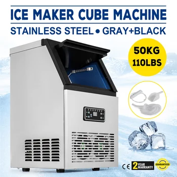 Super Ice Making Ability Durable Multi-Grid Ice Plate Commercial 110Lbs Adjustable Thick Ice Maker Machine Air Cooled Cube
Super Ice Making Ability Durable Multi-Grid Ice Plate Commercial 110Lbs Adjustable Thick Ice Maker Machine Air Cooled Cube