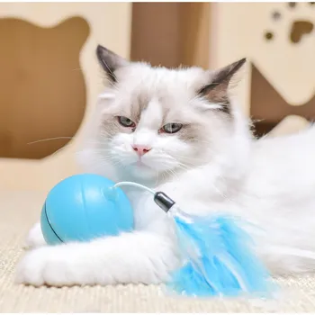 Pet Products Cat Toys Interactive LED Rolling Flash Ball 3 Color Automatic Funny Cat Laser Ball Chargeable with USB Cat Toy Ball
Pet Products Cat Toys Interactive LED Rolling Flash Ball 3 Color Automatic Funny Cat Laser Ball Chargeable with USB Cat Toy Ball
