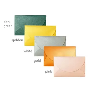 50 pcs/lot Colorful Letter Paper Envelopes Mini Simple Wedding Envelopes for Invitations Stationary Greeting Card Gift Envelopes
50 pcs/lot Colorful Letter Paper Envelopes Mini Simple Wedding Envelopes for Invitations Stationary Greeting Card Gift Envelopes