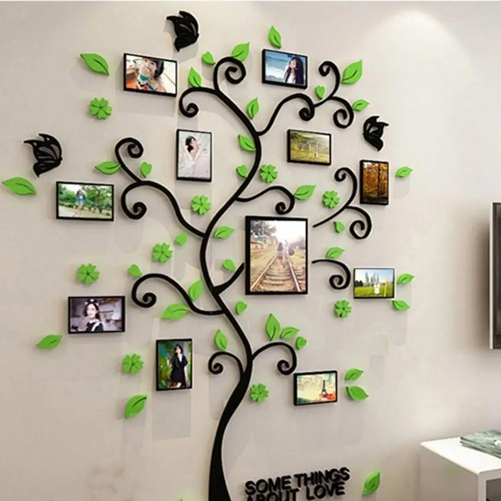 Wallpaper 3D DIY Assembly Family Photo Frame Tree Home Decor Design Living Room Vintage Decals Poster Picture Frames Pegatinas
Wallpaper 3D DIY Assembly Family Photo Frame Tree Home Decor Design Living Room Vintage Decals Poster Picture Frames Pegatinas