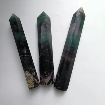 High Quality Rainbow Fluorite Point Wands Shape Stone Hand Crafted For Gift &Home Decor ZT
High Quality Rainbow Fluorite Point Wands Shape Stone Hand Crafted For Gift &Home Decor ZT
