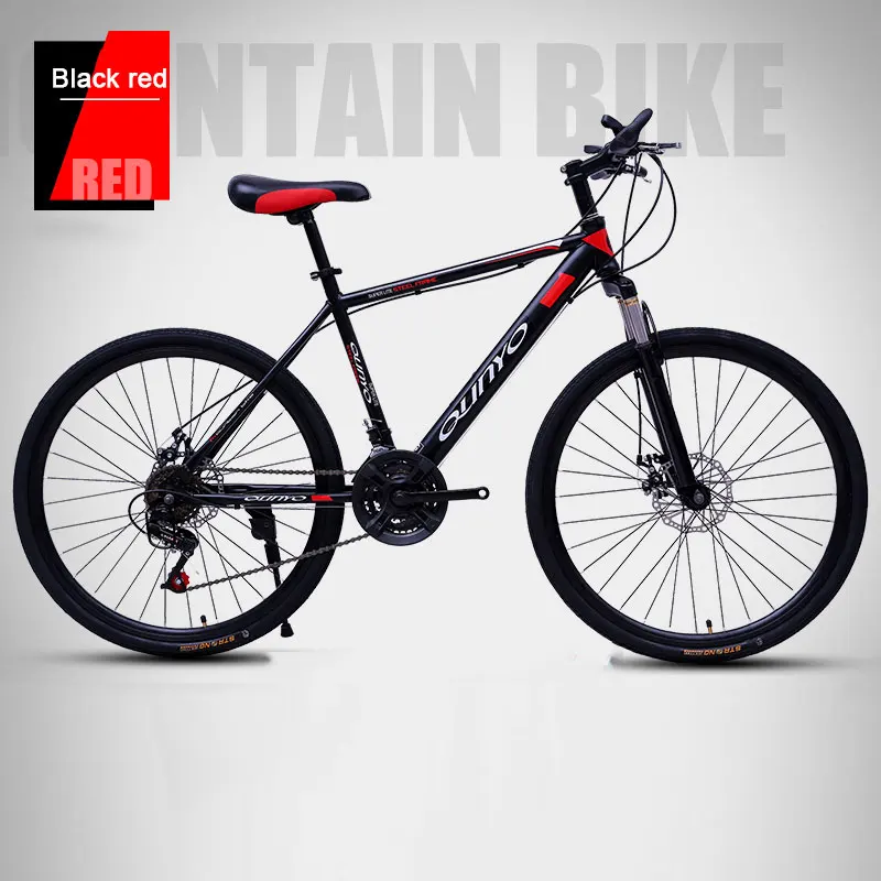 Best Bicycle Mountain Bike Double Disc Brakes Adult Men and Women Variable Speed Off Road Shock Road Racing 9