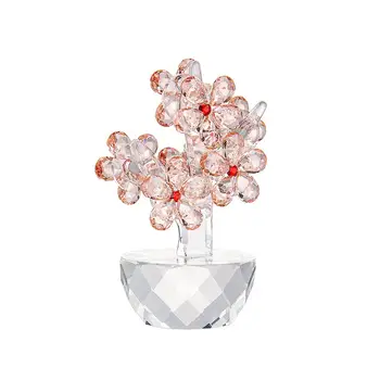 HAND-MADE EXQUISITE K9 CRYSTAL PLUM FLOWER FIGURINES GLASS FLOWER PAPERWEIGHT UNFADING BOUQUET SCULPTURE ORNAMENT WEDDING DECOR
HAND-MADE EXQUISITE K9 CRYSTAL PLUM FLOWER FIGURINES GLASS FLOWER PAPERWEIGHT UNFADING BOUQUET SCULPTURE ORNAMENT WEDDING DECOR