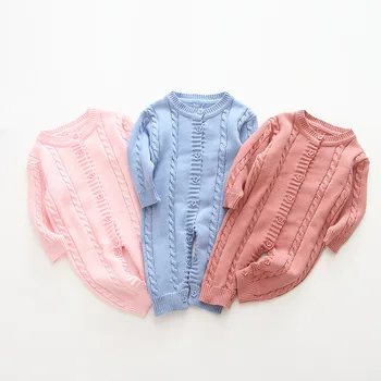 Newborn Baby Girl Boy Rompers Solid Knitted Clothes Layette Cable Knit Sweater Romper for infant toddler baby girls boys
Newborn Baby Girl Boy Rompers Solid Knitted Clothes Layette Cable Knit Sweater Romper for infant toddler baby girls boys