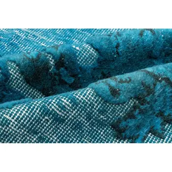 Handmade Turquoise Vintage English Carved Area Rug 147x273 Cm-4'10''X8'11''
Handmade Turquoise Vintage English Carved Area Rug 147x273 Cm-4'10''X8'11''