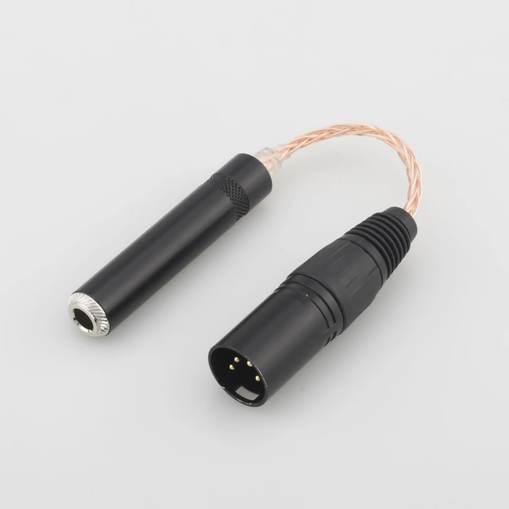 Audiocrast 10 сантиметровый 8 жильный однокристальный медный 4 контактный XLR Мужской