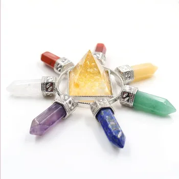 Silver Plated Orgonite Healing Chakra Energy Transmitter Pyramid Resin Pendant Many Colors Quartz Stone Jewelry
Silver Plated Orgonite Healing Chakra Energy Transmitter Pyramid Resin Pendant Many Colors Quartz Stone Jewelry