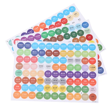 264pcs/set Colorful Paper Stickers Labels for Glass Essential Oil Bottles Cap Lid Labels
264pcs/set Colorful Paper Stickers Labels for Glass Essential Oil Bottles Cap Lid Labels