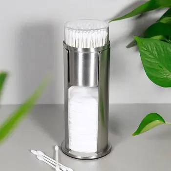 Stainless Steel Acrylic Cotton Swabs Storage Box Swab Holder Desktop Boxes 67JB
Stainless Steel Acrylic Cotton Swabs Storage Box Swab Holder Desktop Boxes 67JB
