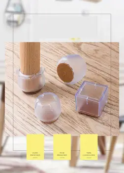 4 Pcs/Lot Transparent Foot Cover, Non Slip Table, Chair Furniture, Mute Solid Wood Floor Protection Pad, Chair, Stool
4 Pcs/Lot Transparent Foot Cover, Non Slip Table, Chair Furniture, Mute Solid Wood Floor Protection Pad, Chair, Stool