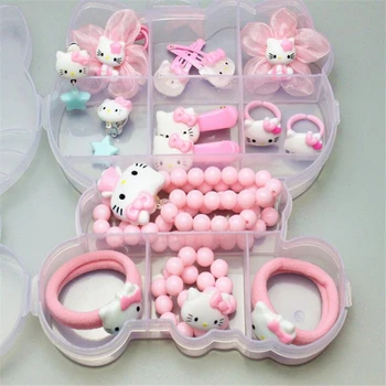 Hot Sale Children's Accessories Full Set of Pink Meow KT Accessories Convenient and Practical Set
Hot Sale Children's Accessories Full Set of Pink Meow KT Accessories Convenient and Practical Set