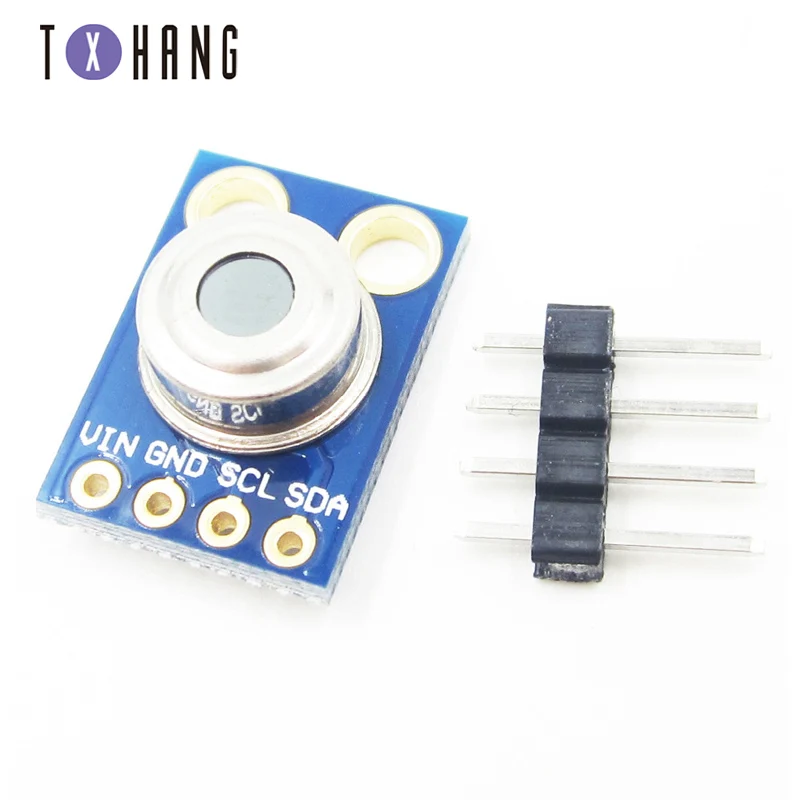 

100% Origin MLX90614 MLX90614ESF Contactless Temperature Sensor Module With BBC Probe For Arduino Compatible 3-5V