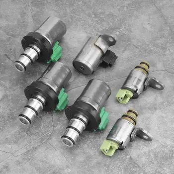 6Pcs Transmission Shift Complete Solenoid Kit Fit for Ford Focus 2.3L 2003-2007 4F27-E Valve Control Car Valve
6Pcs Transmission Shift Complete Solenoid Kit Fit for Ford Focus 2.3L 2003-2007 4F27-E Valve Control Car Valve