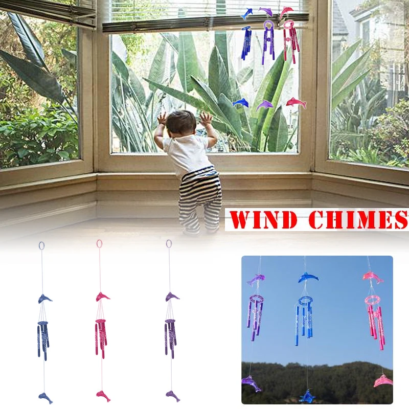 Hanging Decor Wind Chimes Windbell Decoration 1pc 40cm Wind Chime Dolphin Car Metal Tube Fashion Accessories Home &Amp; Living
Hanging Decor Wind Chimes Windbell Decoration 1pc 40cm Wind Chime Dolphin Car Metal Tube Fashion Accessories Home &Amp; Living