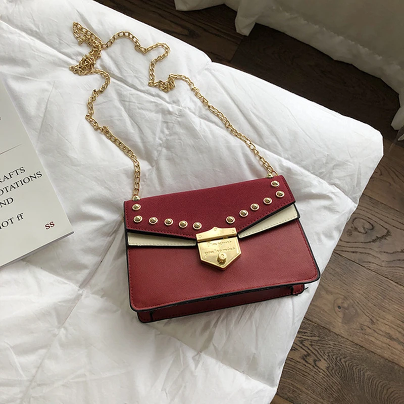 Design Bag Luxury Fashion Studded Chain Shoulder Bag Genuine Women Bag High Quality Messenger Bag Exquisite Travel Bag Wallet
Design Bag Luxury Fashion Studded Chain Shoulder Bag Genuine Women Bag High Quality Messenger Bag Exquisite Travel Bag Wallet
