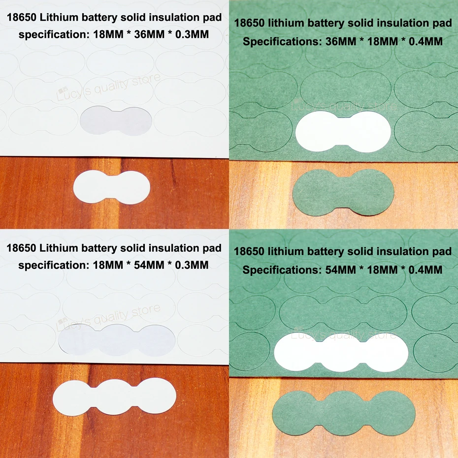 100pcs/lot 18650 lithium battery assembly DIY insulation gasket highland barley pad kuaibao paper
100pcs/lot 18650 lithium battery assembly DIY insulation gasket highland barley pad kuaibao paper