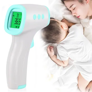 LCD Digital Non-contact Infrared Thermometer Forehead Temperature Meter Body Temperature Gun for Kids Children Adults Daily Use
LCD Digital Non-contact Infrared Thermometer Forehead Temperature Meter Body Temperature Gun for Kids Children Adults Daily Use