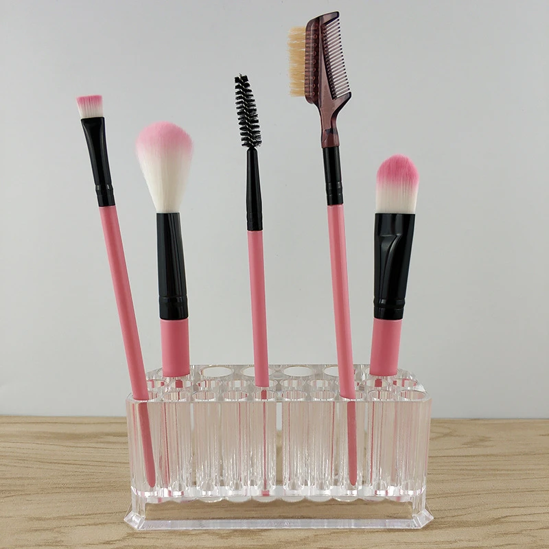 26 Grid Transparent Cosmetics Brushes Display Rack Various Sizes Holes Acrylic Storage Box Porous Cosmetics Pen Storage Rack
26 Grid Transparent Cosmetics Brushes Display Rack Various Sizes Holes Acrylic Storage Box Porous Cosmetics Pen Storage Rack