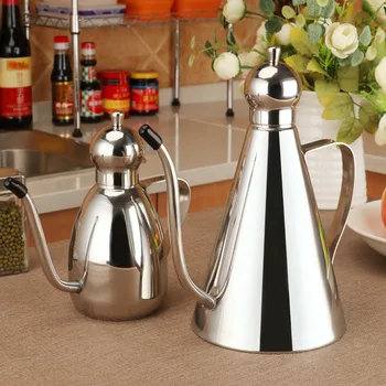 500ml Stainless Steel Olive Oil Vinegar Dispenser Jar Seasoning Condiment Pot Bottles Container Kitchen Storage Tools Sauce
500ml Stainless Steel Olive Oil Vinegar Dispenser Jar Seasoning Condiment Pot Bottles Container Kitchen Storage Tools Sauce