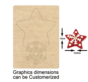 Star and Christmas Snowflake & Scrapbook cut sky & steel wooden dies Compatible with most machines
Star and Christmas Snowflake & Scrapbook cut sky & steel wooden dies Compatible with most machines