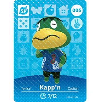 005 Kappn Crossing Card Animal Crossing Figures Switch NS 3DS Amiibo Cards Villager New Horizons Amiibo Card Series 1
005 Kappn Crossing Card Animal Crossing Figures Switch NS 3DS Amiibo Cards Villager New Horizons Amiibo Card Series 1
