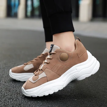 High Quality Trend Sneakers Man 2019 Autumn Fashion Thick Bottom Men's Tennis Shoes Breathable Comfortable Brand Male Shoes
High Quality Trend Sneakers Man 2019 Autumn Fashion Thick Bottom Men's Tennis Shoes Breathable Comfortable Brand Male Shoes