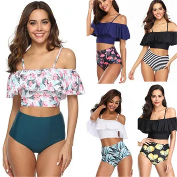 New Women Bikini Sets Sexy Bathing Ruffle Beach Set Padded Summer Swimwear Sets
New Women Bikini Sets Sexy Bathing Ruffle Beach Set Padded Summer Swimwear Sets